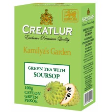 Чай Creatlur Kamiliya`s Garden Soursop Flavor зеленый 100 гр.