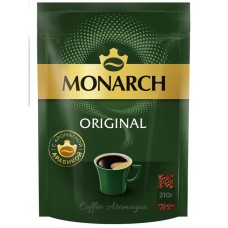 Кофе растворимый Jacobs Monarch 210 гр. ( пакет)