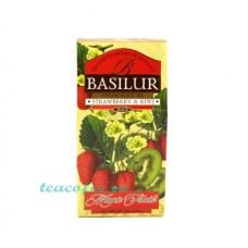 Чай Basilur Strawberry & Kiwi (Клубника и Киви) 100 гр.