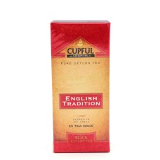 Чай Cupful English Tradition OPA черный 25 пакетов