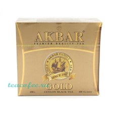Чай Akbar Gold 100 пакетиков