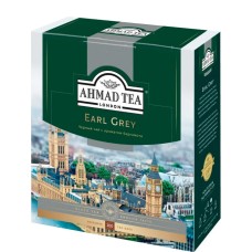 Чай Ahmad Tea Earl Grey 100 пакетиков