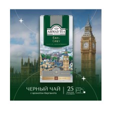Чай Ahmad Tea Earl Grey 25 пакетиков