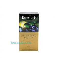 Чай Greenfield Blueberry Nights 25 пакетиков