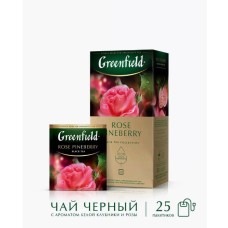 Чай Greenfield Rose Pineberri 25 пакетиков